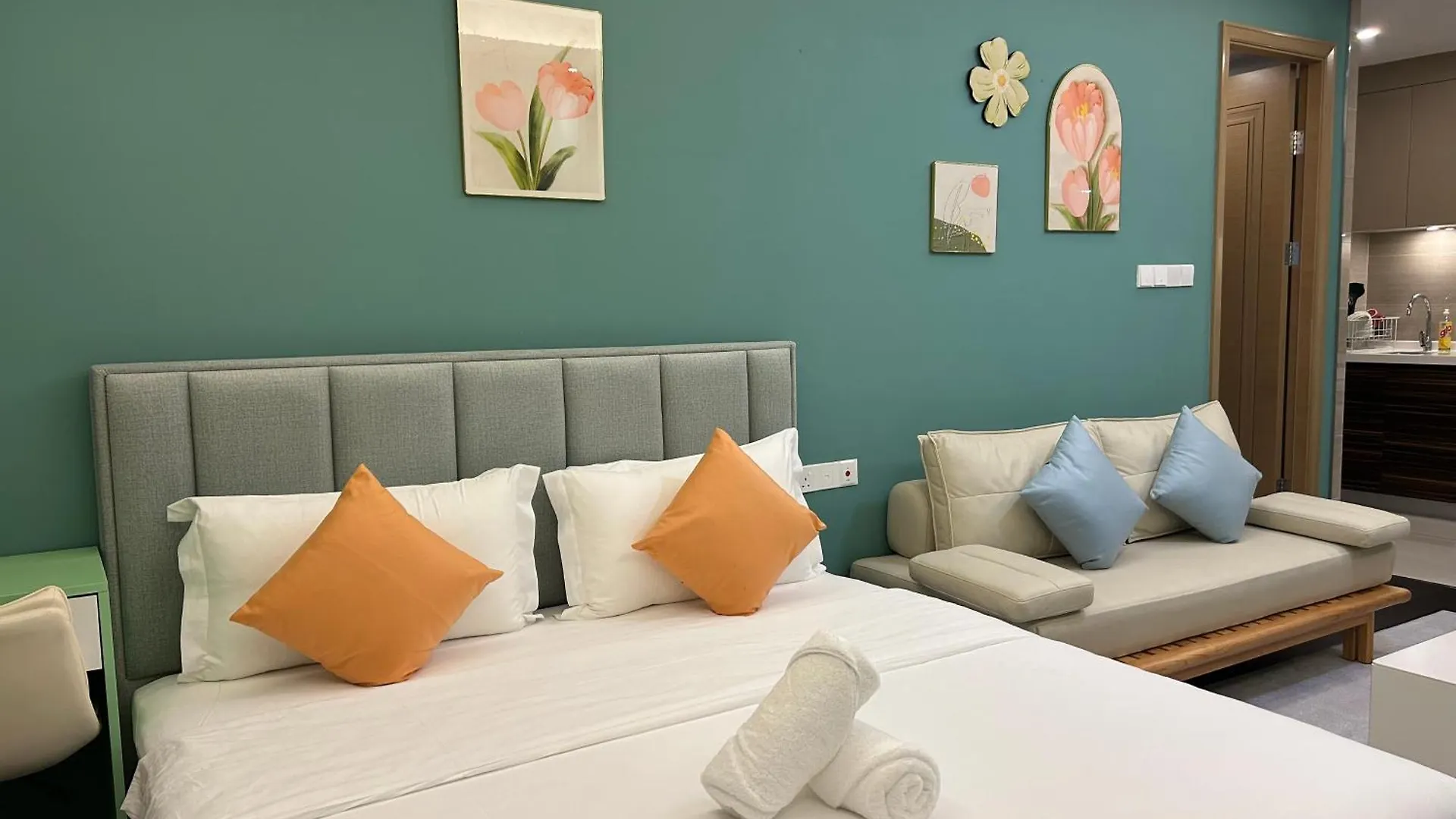 R&F Princess Cove Superior Homestay Nearby Ciq By Han Lin Sojourn Johor Bahru Appartamento